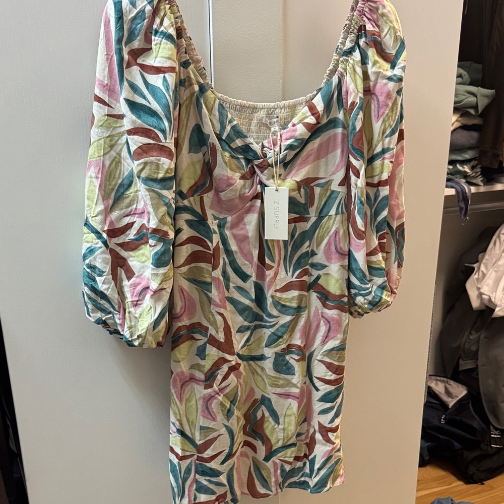 Z Supply Mirani Safari Mini Dress (M) NWT
